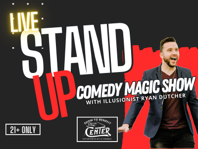 Stand Up Comedy Magic Show with Illusionist Ryan Dutcher